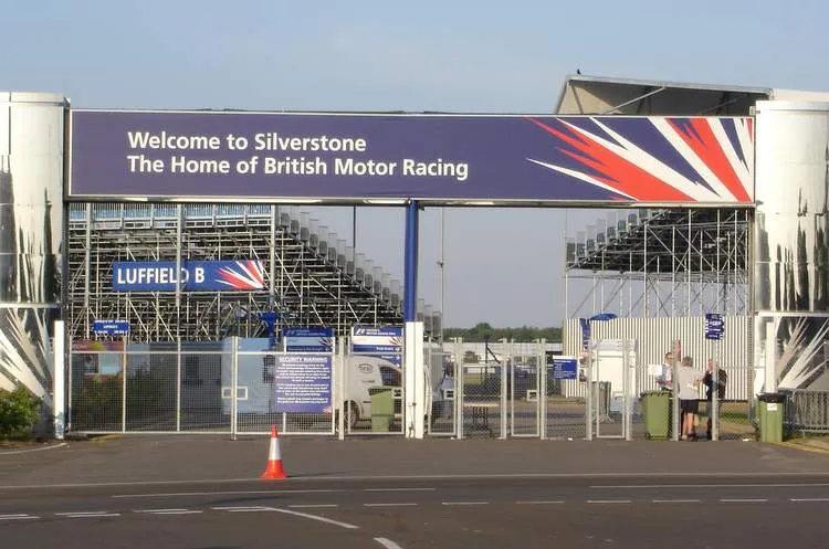 silverstone entrance