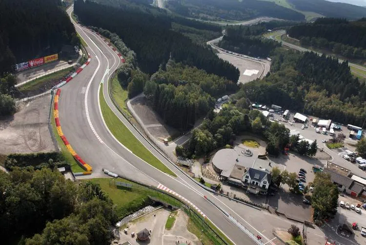 spa francorchamps aerial view