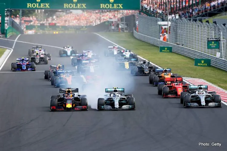 start hungarian grand prix 2019