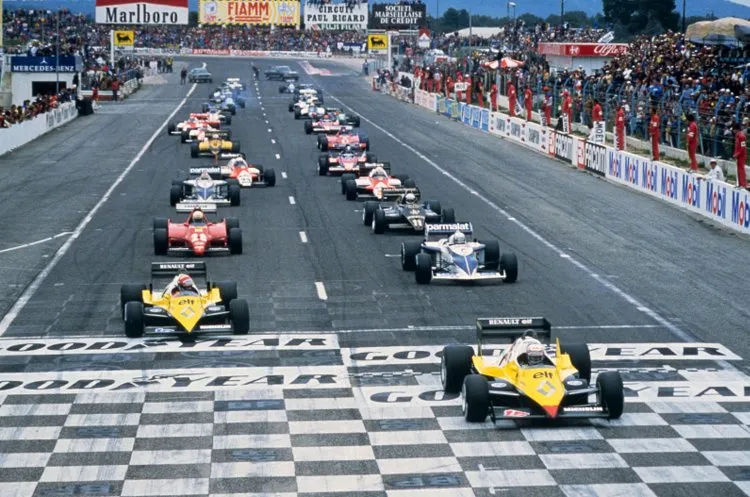 start paul ricard 1983