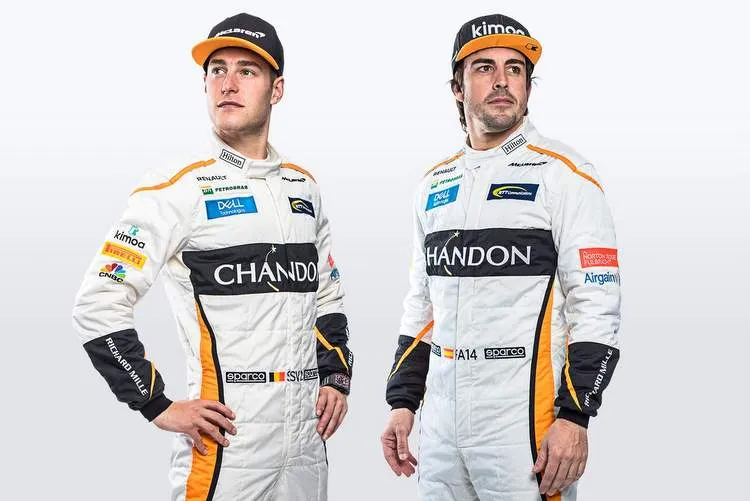 stoffel vandoorne and fernando alonso 2018