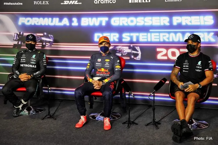 syrian gp qualifying press conference verstappen hamilton bottas