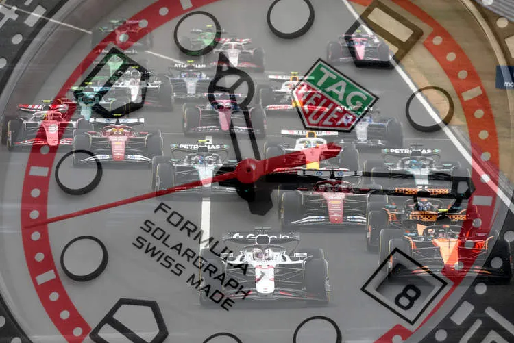 tag heuer clock