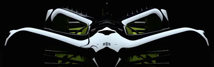 the concept design for the roborace car