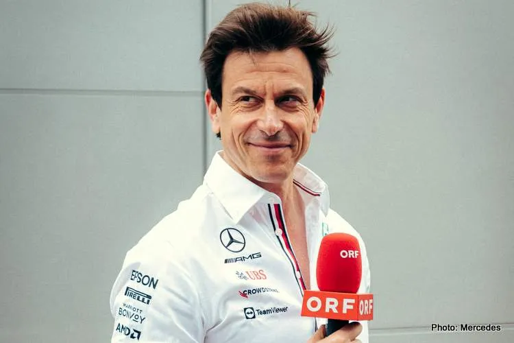 toto wolff mercedes not over