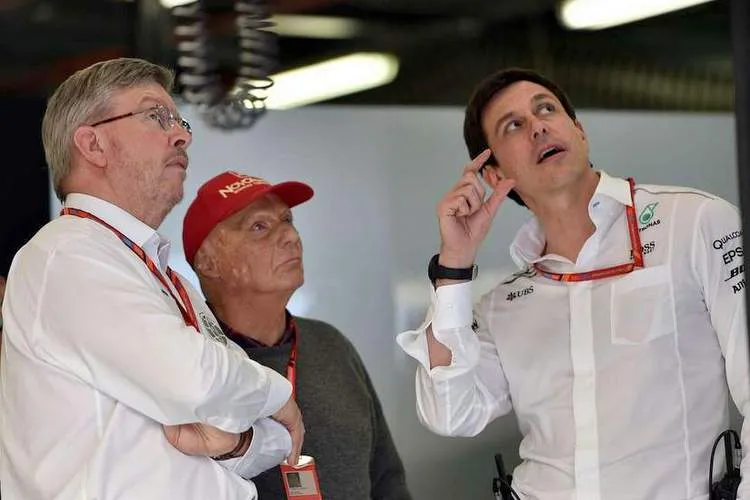 toto wolff ross brawn niki lauda