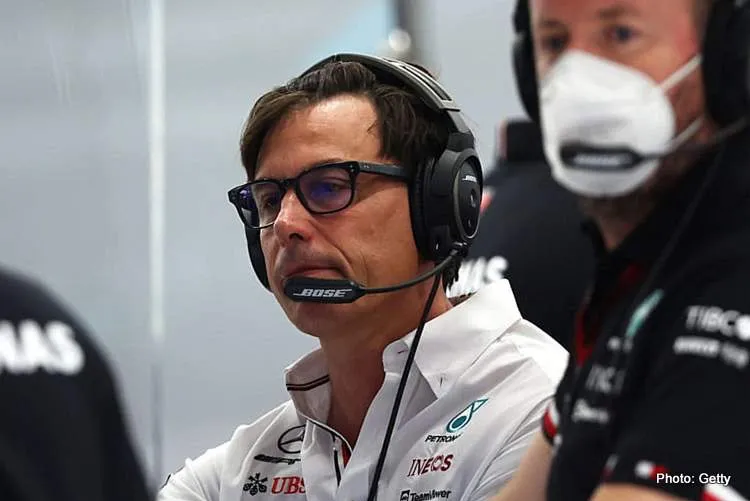 toto wolff saudi gp 2022 mercedes