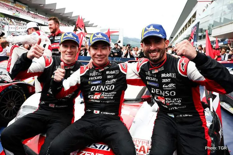 toyota gzaoo racing fuji winners wec champions 2023