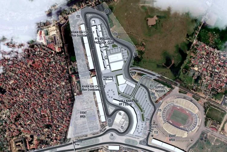 track hanoi vietnam grand prix f1