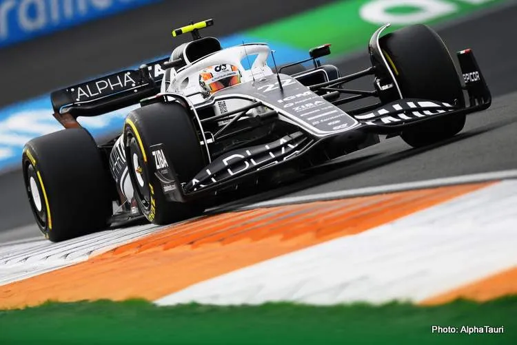 tsunoda zandvoort 2022