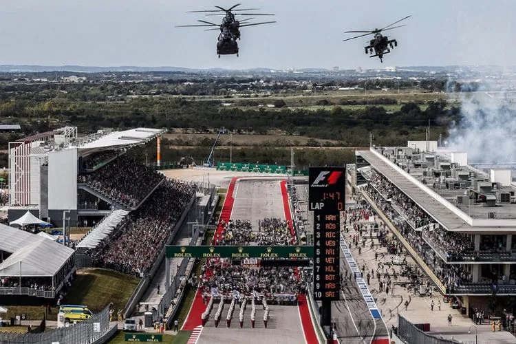 united states grand prix helicopters