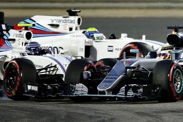 valtteri bottas and lewis hamilton bahrain