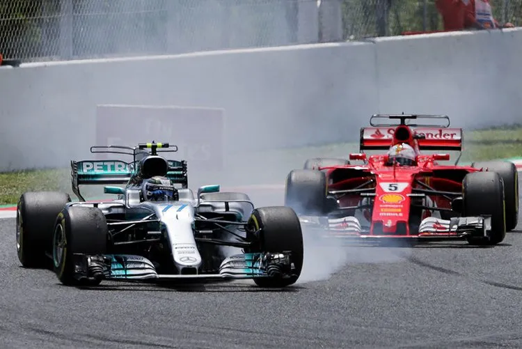 valtteri bottas sebastian vettel