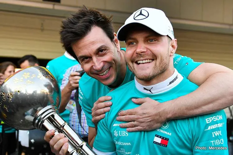 valtteri bottas toto wolff