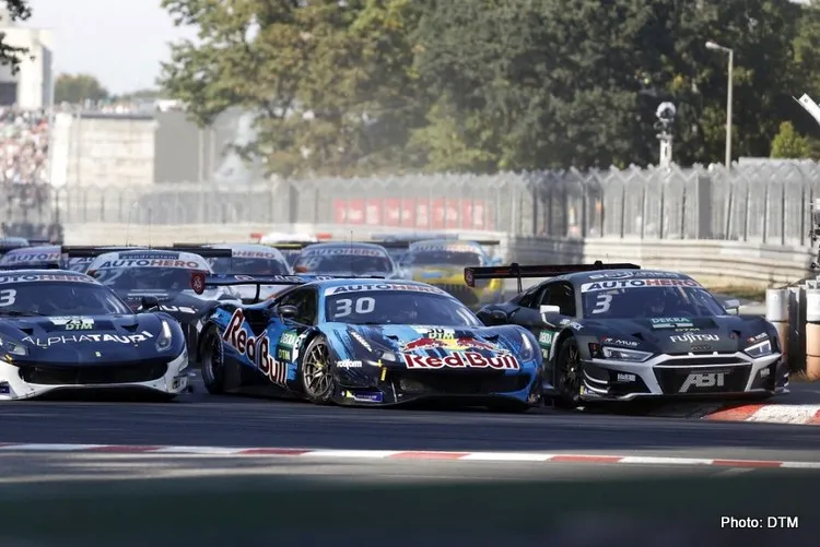 van der linde lawson mercedes ferrari audi start norisring