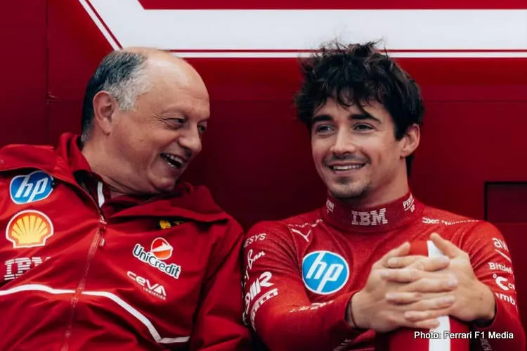vasseur leclerc ferrari f1