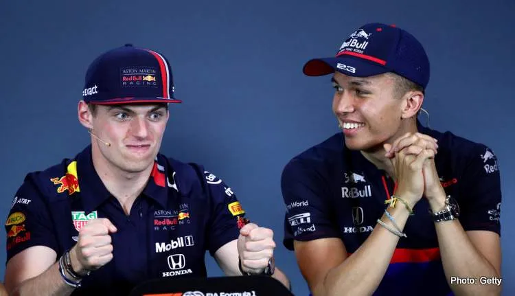verstappen albon 2019