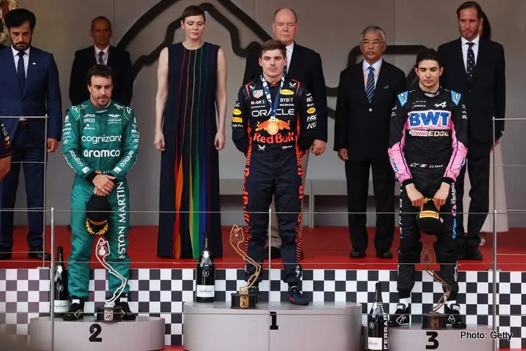 verstappen alonso ocon monaco 2023