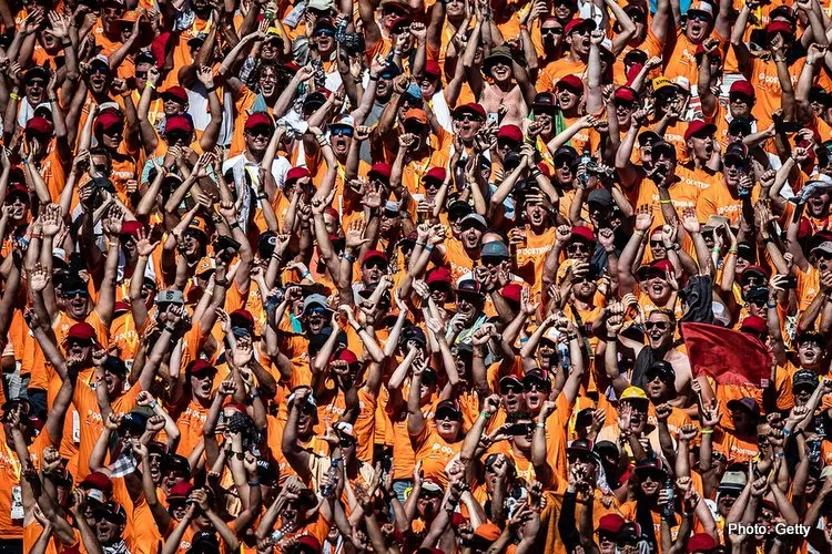 verstappen fans orange army
