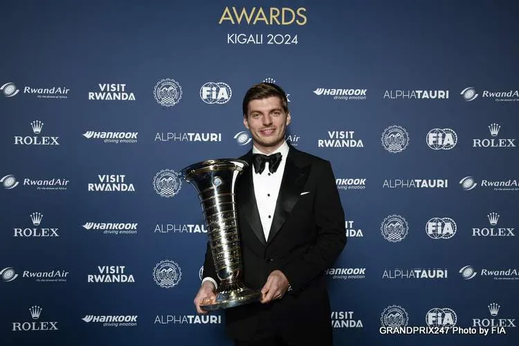 verstappen fia awards gala rwanda 2024
