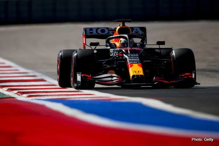 verstappen fp2 sochi