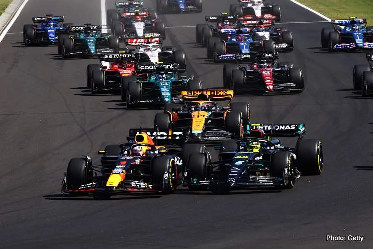 verstappen hamilton hungary 2023