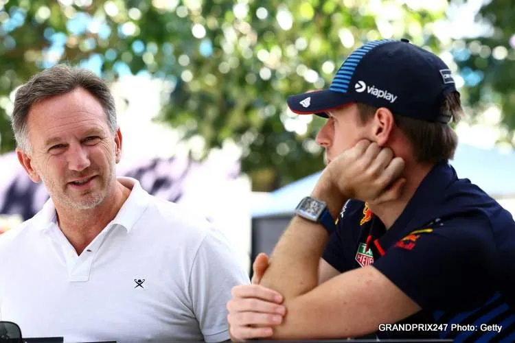 verstappen horner melbourne 2024