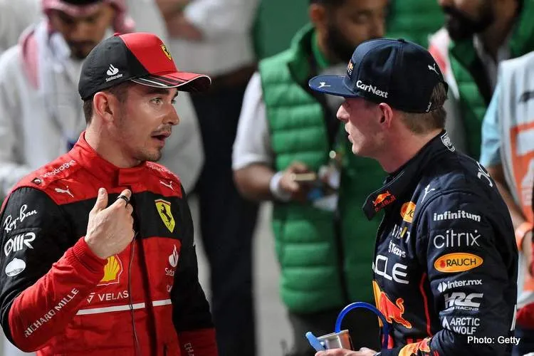 verstappen leclerc bahrain 3 2022