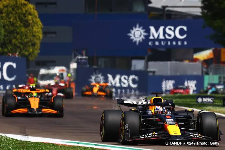 verstappen norris imola 2024