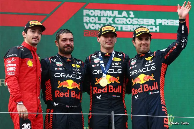 verstappen perez leclerc spa 2023