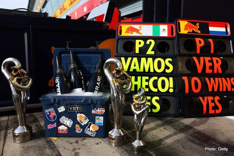 verstappen perez trophies monza 2023