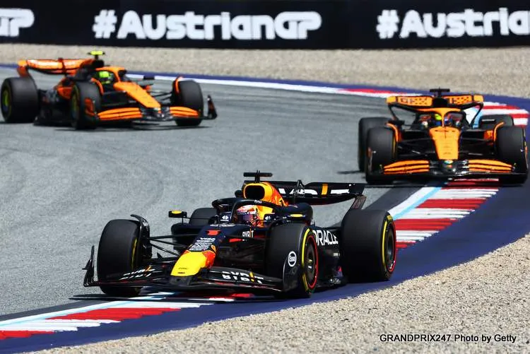 verstappen piastri norris austria 2024