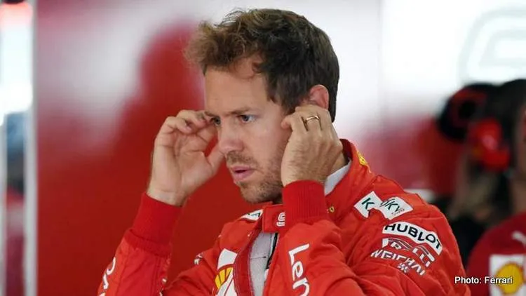 vettel amp 39 ferrari est bien con el calor