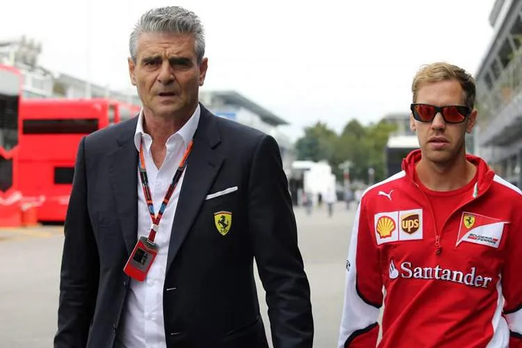 vettel arrivabene
