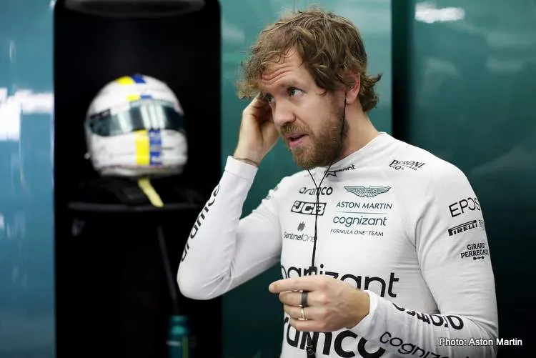 vettel bahrain testing 2 2022