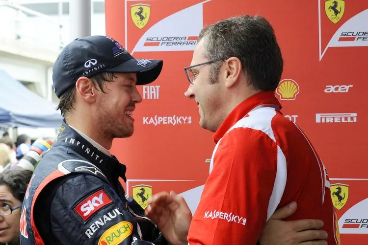 vettel domenicali ferrari