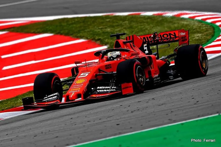 vettel ferrari 1