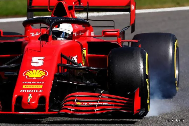 vettel ferrari spa qualy