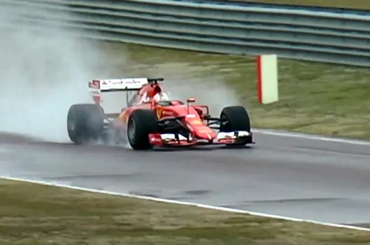 vettel fiorano
