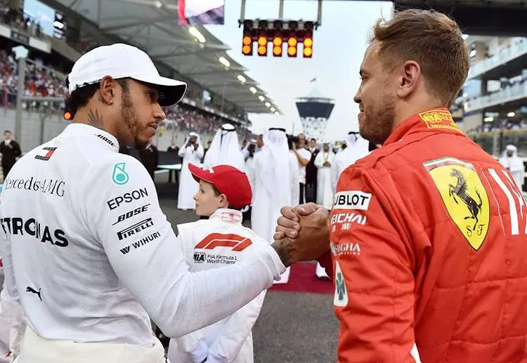 vettel hamilton