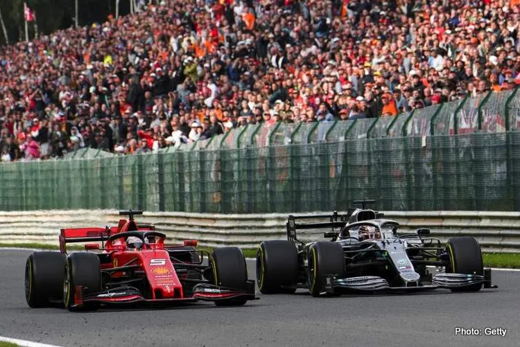 vettel hamilton spa belgian grand prix 2019