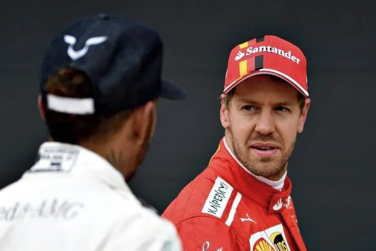 vettel hamilton