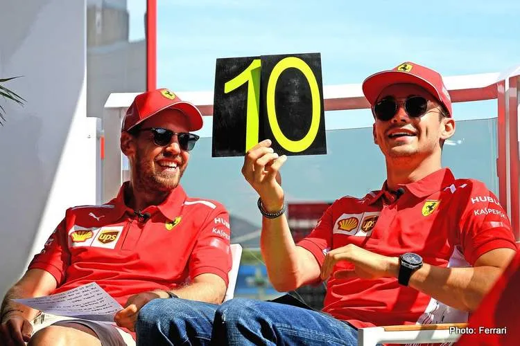 vettel leclerc