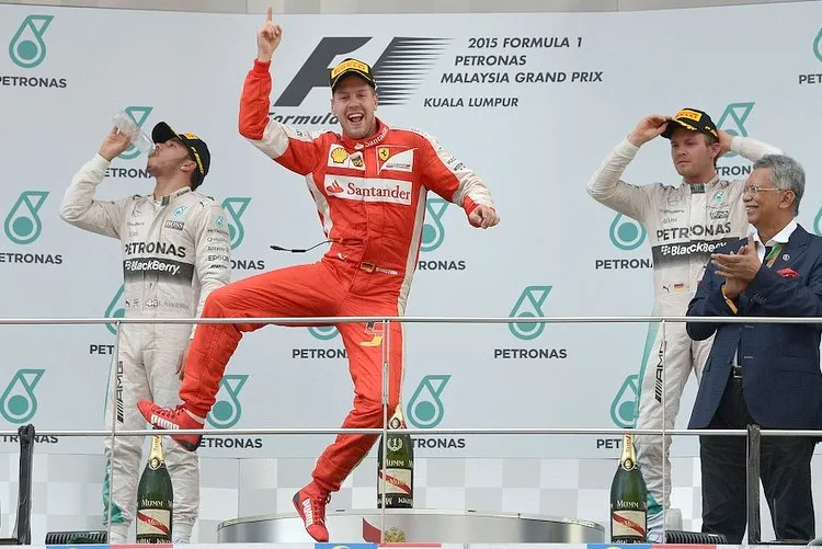 vettel malaysia ferrari winner