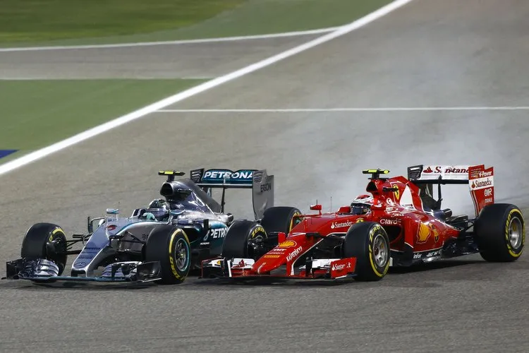 vettel rosberg bahrain