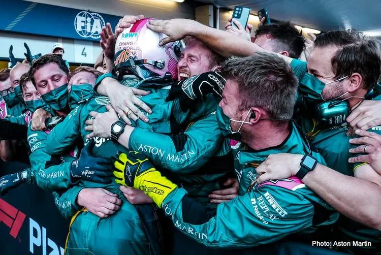 vettel second place 2021 azerbaijan grand prix