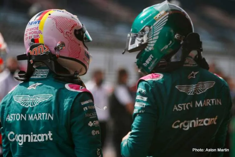 vettel stroll aston martin portugal 2021