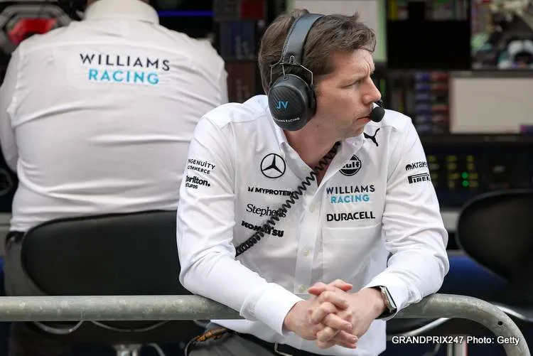 vowles williams pitwall 2024