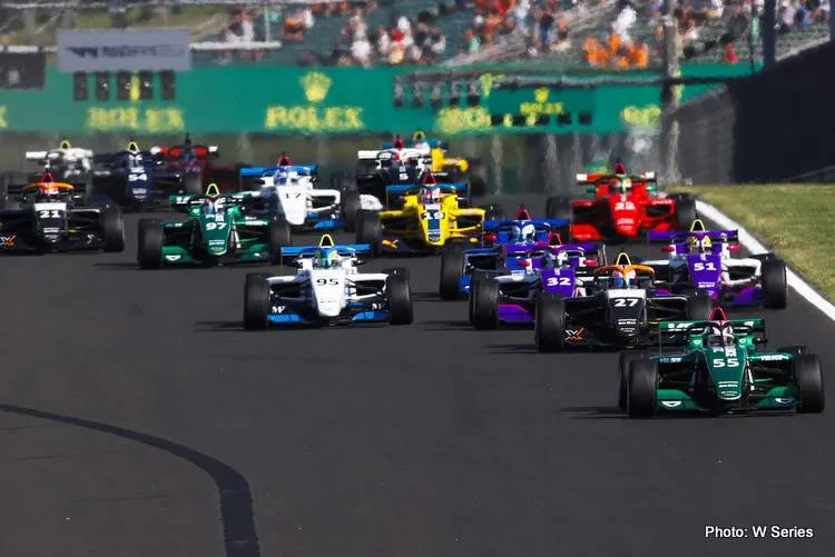 w series 2022 f1 race support