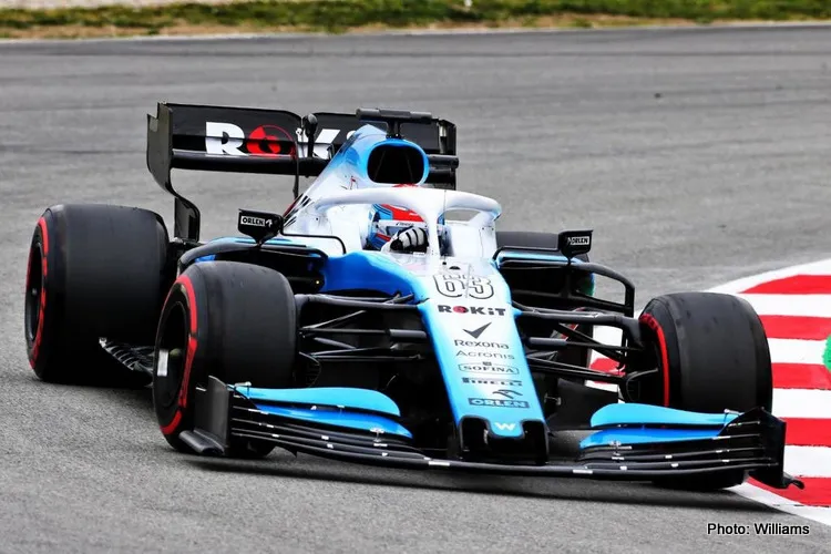 williams fw42 on track first photo